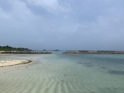 台風９号は八重山からは無事に去っていきました